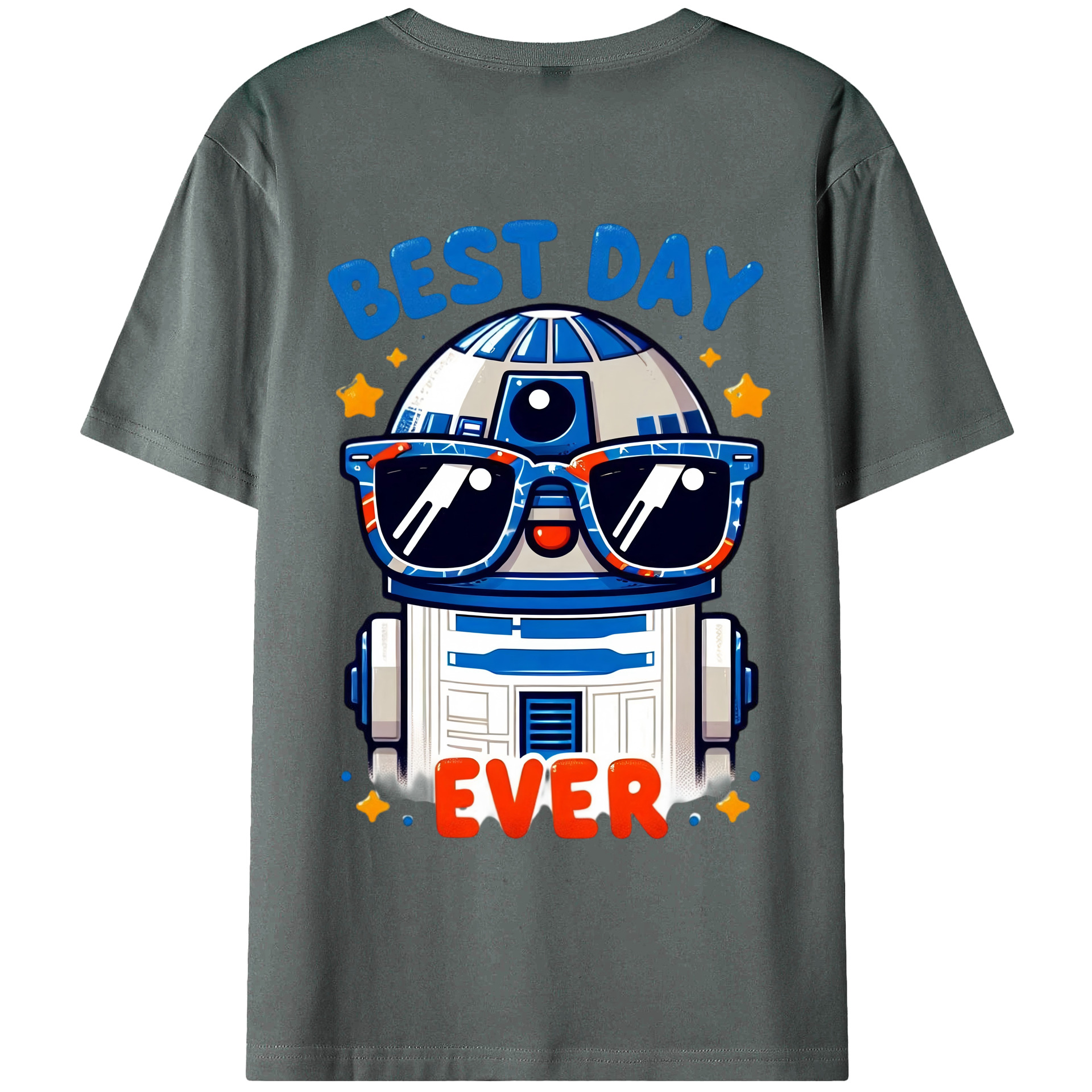 （画像用） スター・ウォーズ Star Wars 綿100％ メンズ半袖Tシャツ（バックプリント） 通気性